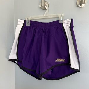 JMU Dukes branded running short